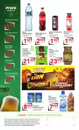 Gazetka promocyjna Odido - Kochamy DOBRE OKAZJE! - Gazetka - ważna od 24.02 do 24.02.2022 - strona 4 - produkty: Piwo, Nałęczowianka, Kawa rozpuszczalna, Sok, Napój energetyczny, Namysłów, Kawa, Coca-Cola, Tyskie, Warka, Pilsner Urquell, Lion, Lack, Płyn do płukania, Napój gazowany, Galaretki, Tymbark, Always, Podpaski, Baton, Jacobs, Woda, Gala, Harnaś, Lanki, Napój, Lenor, Always Ultra