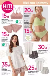 Gazetka promocyjna Pepco - Komfortowo na co dzień - Gazetka - ważna od 07.08 do 07.08.2024 - strona 4 - produkty: Por, Biustonosz, Sport, Bielizna, Piżama