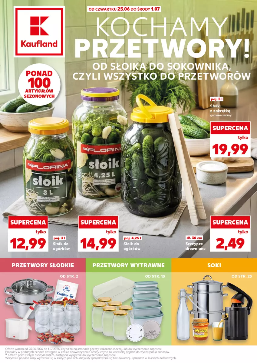 Gazetka promocyjna Kaufland - Kaufland - ważna 25.06 do 01.07.2026 - strona 1