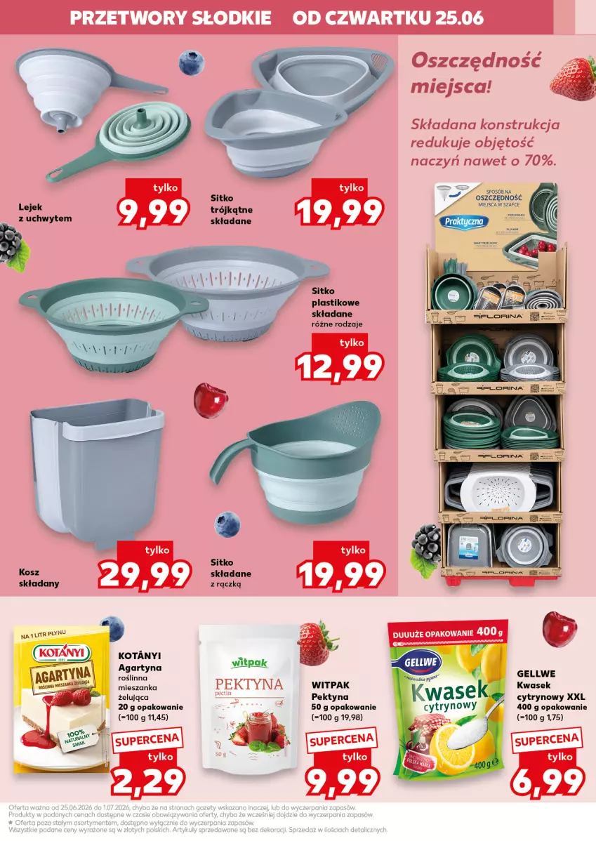 Gazetka promocyjna Kaufland - Kaufland - ważna 25.06 do 01.07.2026 - strona 9 - produkty: Kosz, Sitko