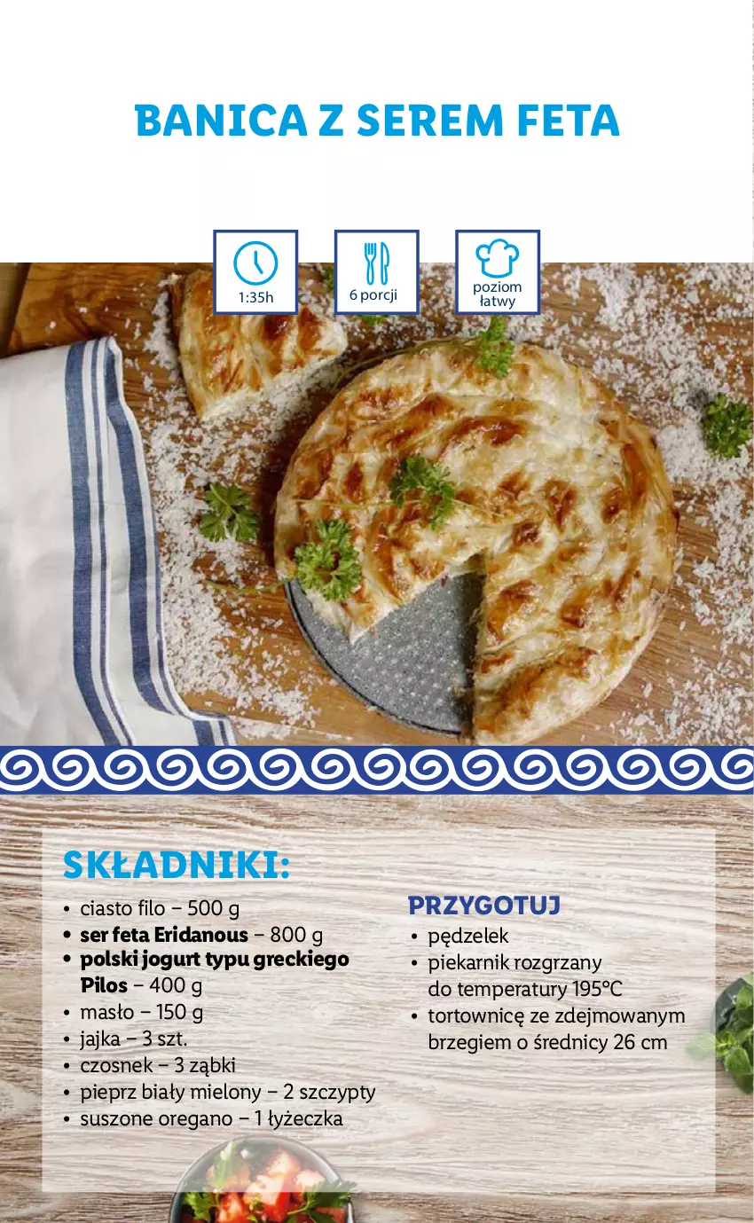 Gazetka promocyjna Lidl - KATALOG ŚWIĄTECZNY Z KOSMETYKAMI - ważna 25.11 do 24.12.2021 - strona 4 - produkty: Czosnek, Feta, Jogurt, Masło, Piekarnik, Pieprz, Pilos, Por, Ser