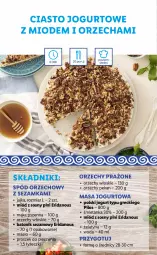 Gazetka promocyjna Lidl - KATALOG ŚWIĄTECZNY Z KOSMETYKAMI - Gazetka - ważna od 24.12 do 24.12.2021 - strona 18 - produkty: Piec, Orzechy włoskie, Sos, Por, Proszek do pieczenia, Jogurt, Sezam, Pilos, Tonik, Mąka, Miód, Baton, Mąka pszenna, Ciasto jogurtowe, Woda, Masło