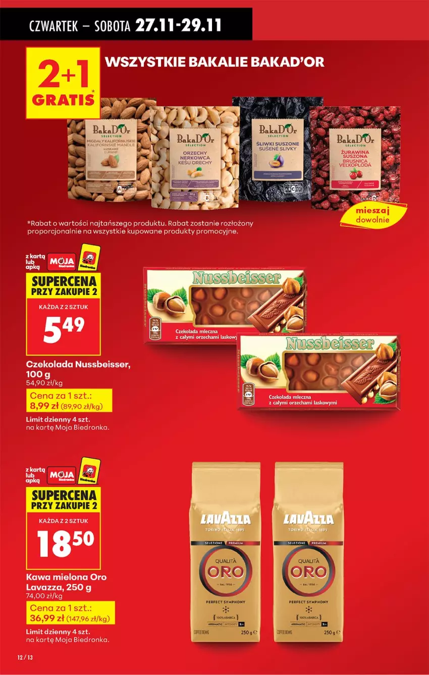 Gazetka promocyjna Biedronka - Od Czwartku - ważna 27.11 do 03.12.2025 - strona 14 - produkty: Kawa, Kawa mielona, Lavazza