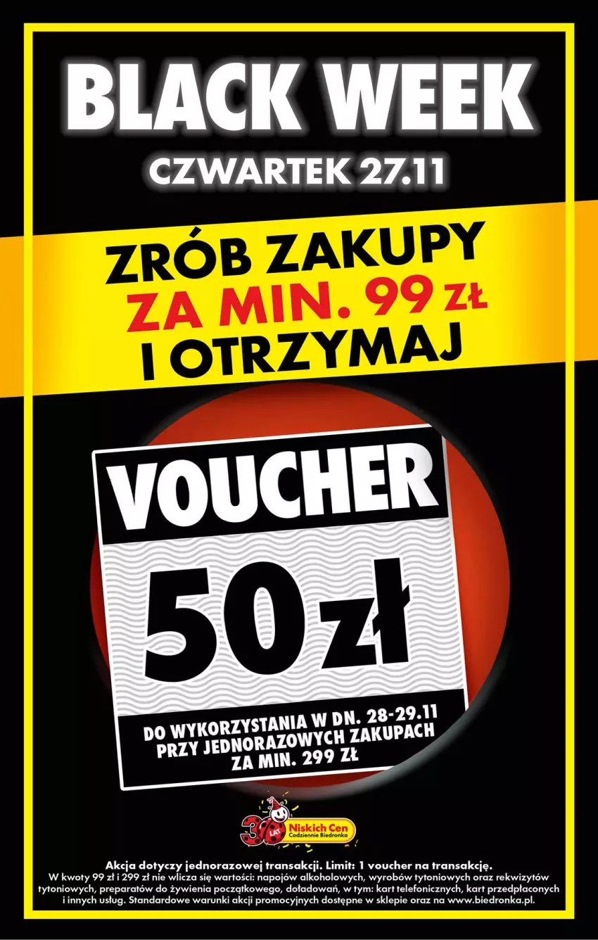 Gazetka promocyjna Biedronka - Od Czwartku - ważna 27.11 do 03.12.2025 - strona 2 - produkty: Lack, Telefon, Tran