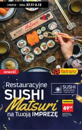Gazetka promocyjna Biedronka - Od Czwartku - Gazetka - ważna od 03.12 do 03.12.2025 - strona 32 - produkty: Sushi