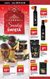 Gazetka promocyjna Biedronka - Od Czwartku - Gazetka - ważna od 03.12 do 03.12.2025 - strona 40 - produkty: Grzyby, Grissini, Stek, Podgrzybki, Borowiki, Tuńczyk, Olej, Grzyby marynowane