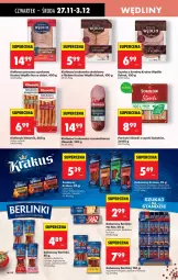 Gazetka promocyjna Biedronka - Od Czwartku - Gazetka - ważna od 03.12 do 03.12.2025 - strona 54 - produkty: Kurczak, Cheddar, Krakus, Sok, Ser, Sokołów, Beko, Parówki, Papryka, Szynka, Kabanos, Kiełbasa, Olewnik, Berlinki, Fa