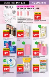 Gazetka promocyjna Biedronka - Od Czwartku - Gazetka - ważna od 03.12 do 03.12.2025 - strona 74 - produkty: Piec, Krem nawilżający, Makijaż, Emulsja, Sok, Mop, Gin, Eveline, Booster, Tran, Tonik, Woda toaletowa, Płatki kosmetyczne, Be Be, Lakier do paznokci, Woda, Niuqi, Nivea, Lakier