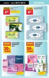 Gazetka promocyjna Biedronka - Od Czwartku - Gazetka - ważna od 03.12 do 03.12.2025 - strona 80 - produkty: Naturell, Chusteczki, Podpaski, Wkładki, Naturella