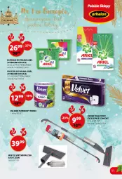Gazetka promocyjna Arhelan - Gazetka - Gazetka - ważna od 09.01 do 09.01.2022 - strona 11 - produkty: Mop, Papier, Proszek do prania, Papier toaletowy, Velvet, Ręcznik, Ariel, Kapsułki do prania