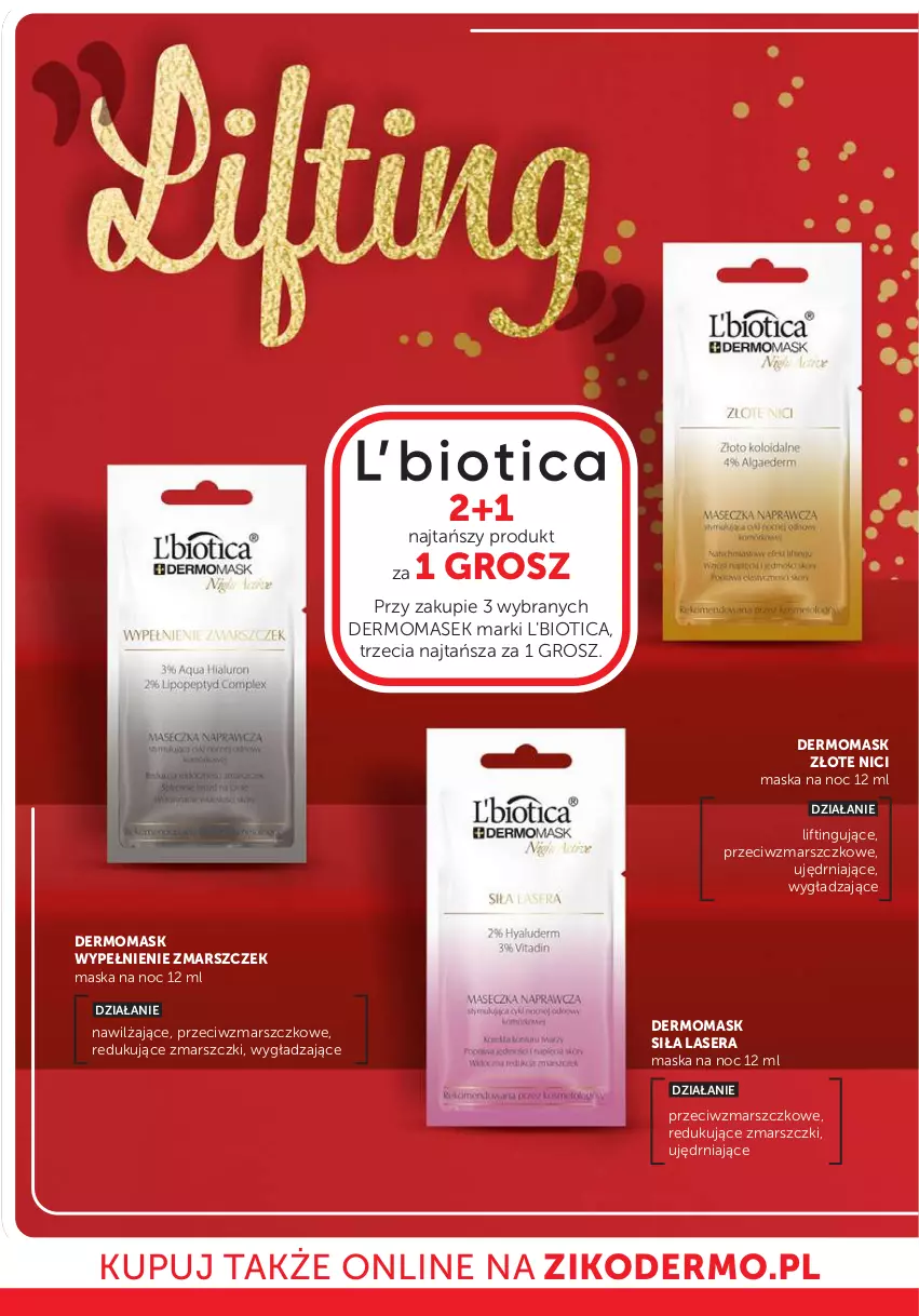 Gazetka promocyjna Ziko - Gazetka Ziko Dermo - ważna 04.09 do 16.09.2025 - strona 16 - produkty: L'Biotica, Mars, Maska, Ser