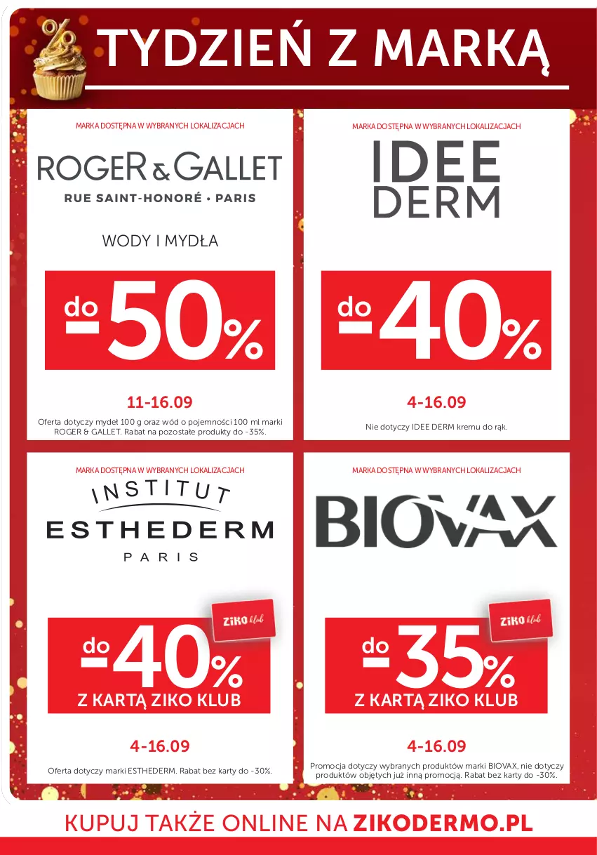 Gazetka promocyjna Ziko - Gazetka Ziko Dermo - ważna 04.09 do 16.09.2025 - strona 24 - produkty: Biovax