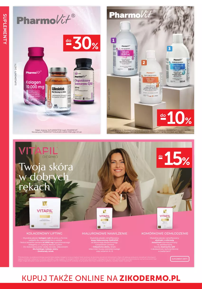 Gazetka promocyjna Ziko - Gazetka Ziko Dermo - ważna 04.09 do 16.09.2025 - strona 26 - produkty: Kolagen, Pharmovit