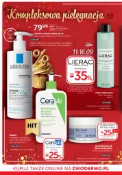 Gazetka promocyjna Ziko - Gazetka Ziko Dermo - Gazetka - ważna od 16.09 do 16.09.2025 - strona 20 - produkty: Makijaż, CeraVe, Emulsja, Ser, Lierac, Body, La Roche-Posay, Phyto, Tonik, Masło do ciała, Emulsja do mycia, Lipikar, Masło