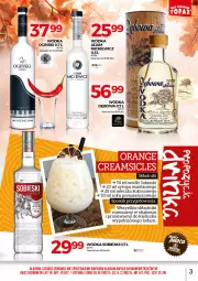 Gazetka promocyjna Topaz - Gazetka - Gazetka - ważna od 31.10 do 31.10.2021 - strona 3 - produkty: Sok, Wódka, Syrop, Ogiński, Kokos