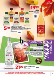 Gazetka promocyjna Topaz - Gazetka - Gazetka - ważna od 31.10 do 31.10.2021 - strona 5 - produkty: Biały Bocian, Soplica, Wódka, Syrop, Limonka, Napój