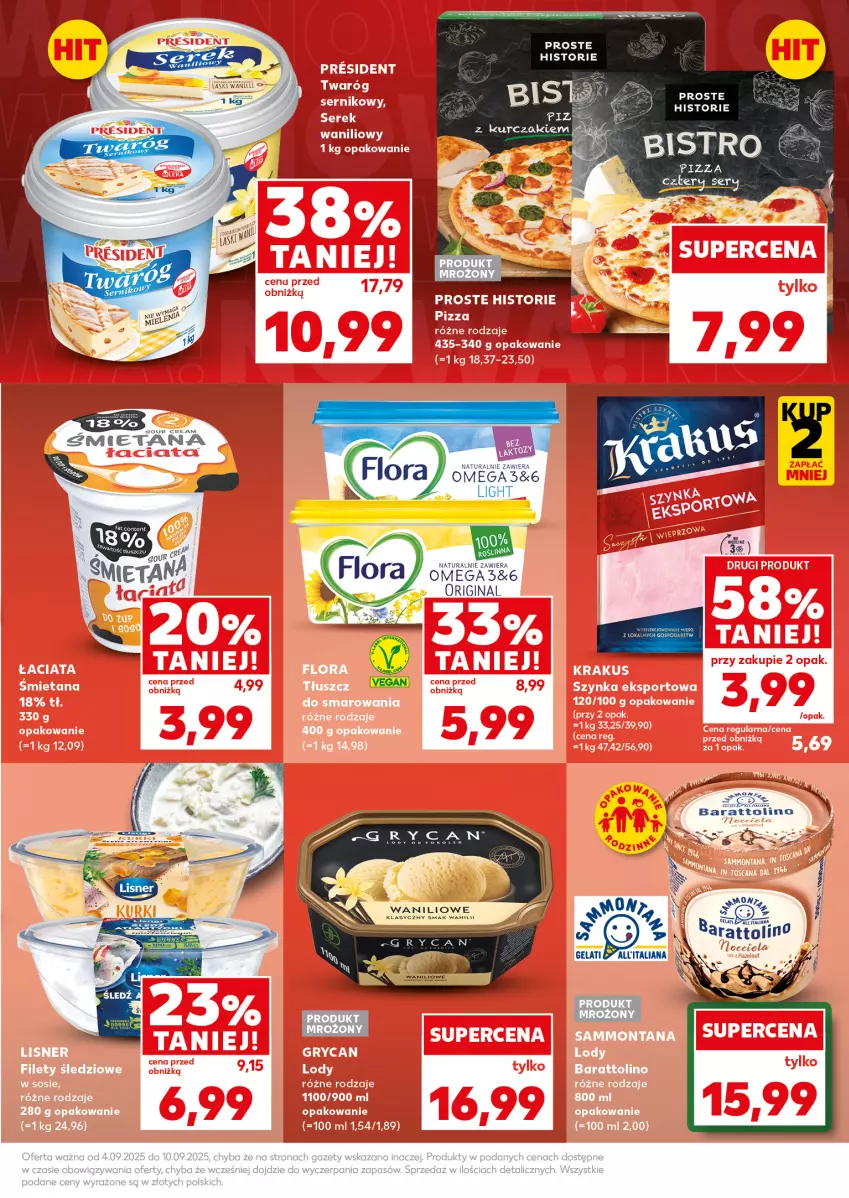 Gazetka promocyjna Kaufland - Mocny Start - ważna 08.09 do 10.09.2025 - strona 9 - produkty: Flora, Gin, LG