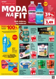 Gazetka promocyjna Kaufland - Mocny Start - Gazetka - ważna od 10.09 do 10.09.2025 - strona 18 - produkty: Kurczak, Hummus, Ser, Por, Mus, Duda, Sałat, Napój izotoniczny, Sport, Moda, Oshee, Baton, Waga, Napój