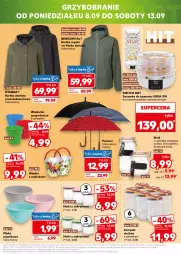 Gazetka promocyjna Kaufland - Mocny Start - Gazetka - ważna od 10.09 do 10.09.2025 - strona 21 - produkty: Kurtka, Parasol, Parka, Wiadro, Suszarka, Miska