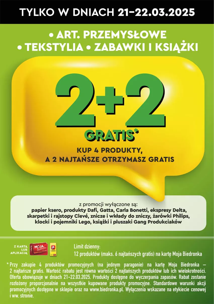 Gazetka promocyjna Biedronka - Okazje Tygodnia - ważna 22.03 do 05.04.2025 - strona 3 - produkty: Gra