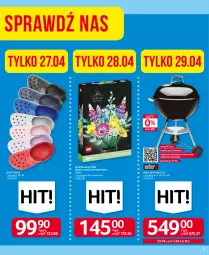 Gazetka promocyjna Selgros - Oferta przemysłowa - Gazetka - ważna od 02.05 do 02.05.2023 - strona 3 - produkty: Por, Buty, Uchwyty, LEGO, Bukiet, Klocki, Grill