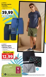 Gazetka promocyjna Lidl - GAZETKA - Gazetka - ważna od 10.06 do 10.06.2023 - strona 22 - produkty: Ser, Bermudy, Bokserki