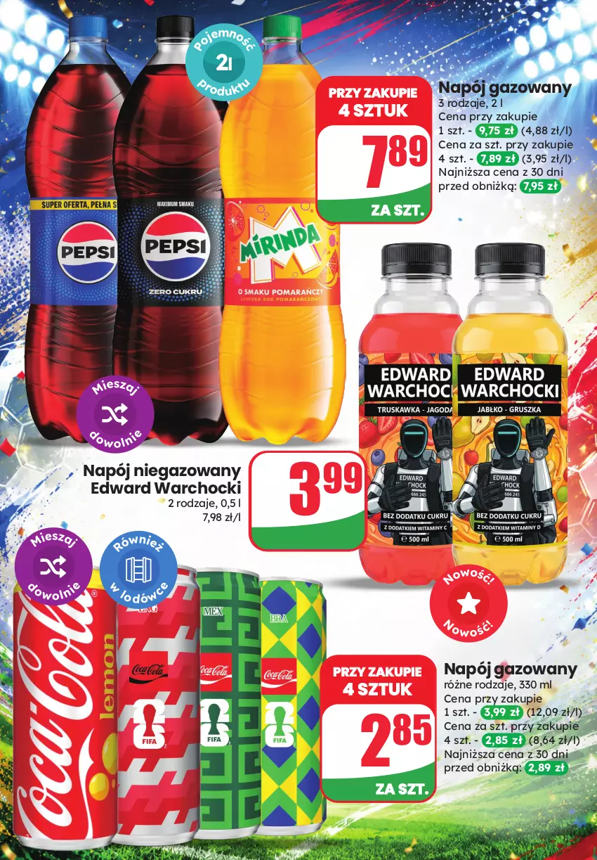 Gazetka promocyjna Dino - Katalog - Mundial 2026 - ważna 10.06 do 16.06.2026 - strona 2 - produkty: Napój, Napój gazowany, Napój niegazowany