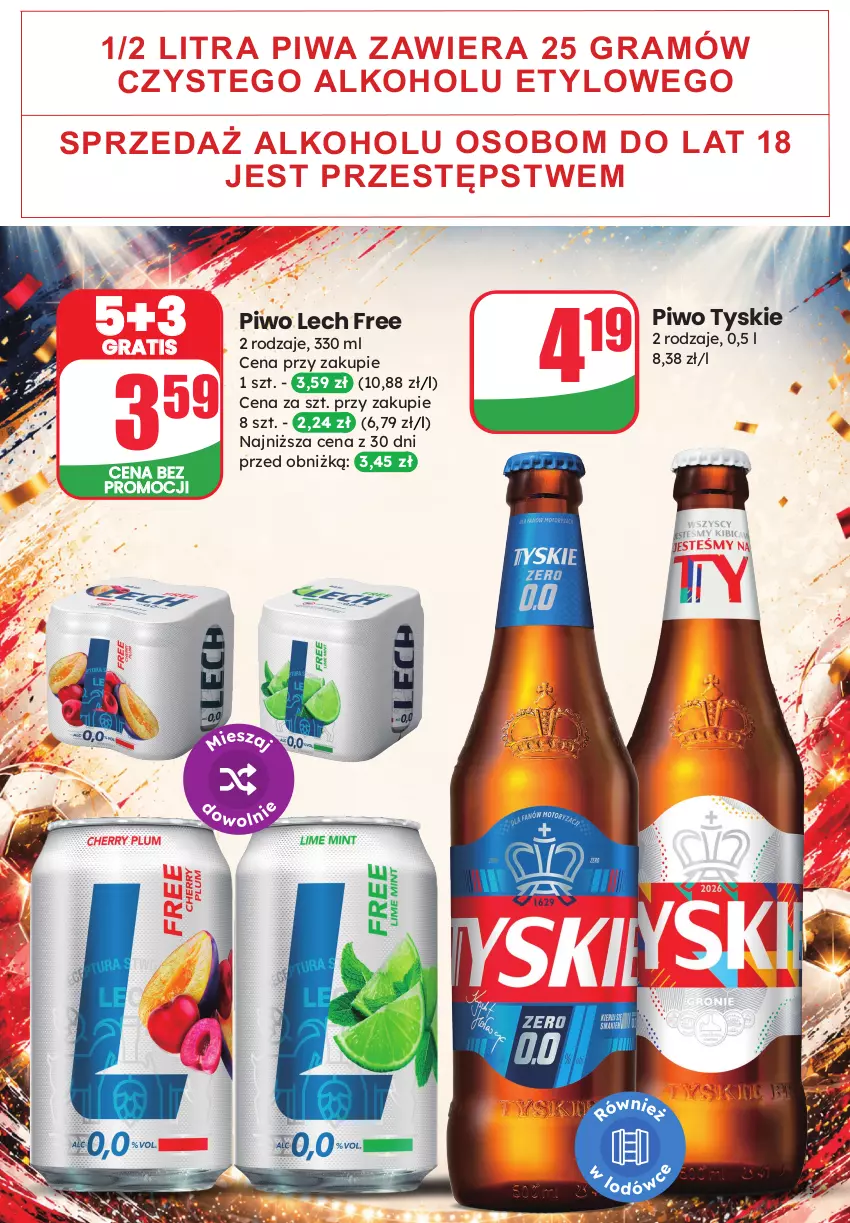 Gazetka promocyjna Dino - Katalog - Mundial 2026 - ważna 10.06 do 16.06.2026 - strona 5 - produkty: Gra, Piwa, Piwo, Tyskie