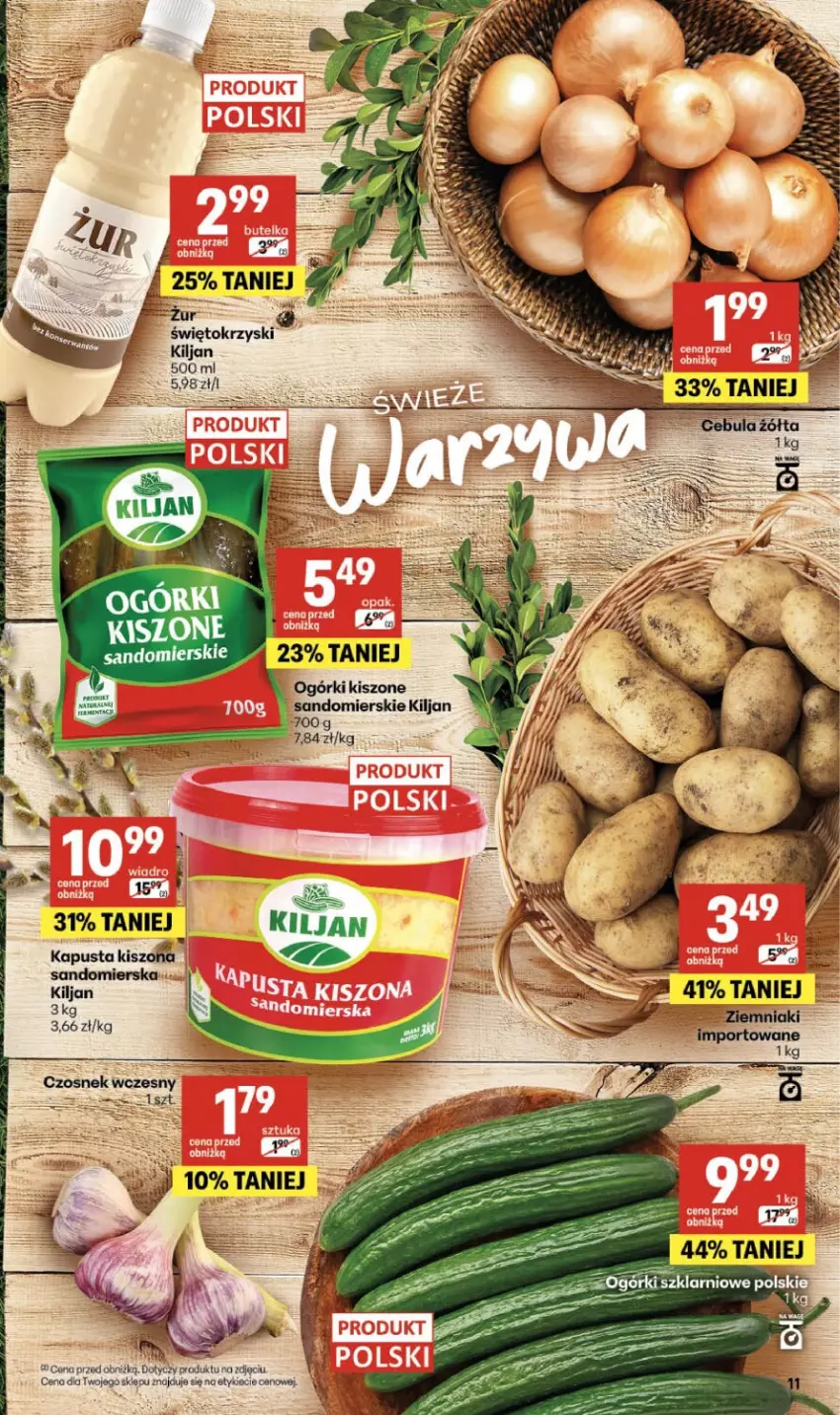 Gazetka promocyjna Delikatesy Centrum - Franczyza DC13 Czwartek - ważna 26.03 do 01.04.2026 - strona 11 - produkty: Czosnek, Ziemniaki