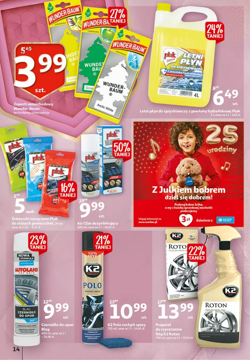 Gazetka promocyjna Auchan - 25 Urodziny – Życzymy wszystkiego kwitnącego - ważna 06.05 do 15.05.2021 - strona 14