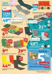 Gazetka promocyjna Auchan - 25 Urodziny – Życzymy wszystkiego kwitnącego - Gazetka - ważna od 15.05 do 15.05.2021 - strona 9 - produkty: Sok, Por, Mop, Krzesło, Siedzisko, Fotel, Poduszka