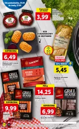 Gazetka promocyjna Lidl - GAZETKA - Gazetka - ważna od 27.04 do 27.04.2022 - strona 14 - produkty: Cheddar, Sos, Sok, Ser, Borówka, Sokołów, Przysmaki, Kaszanka, Wino, Grill, Kasza, Kiełbasa, Kiełbasa śląska
