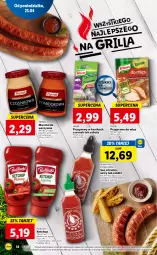 Gazetka promocyjna Lidl - GAZETKA - Gazetka - ważna od 27.04 do 27.04.2022 - strona 18 - produkty: Ketchup, Cebula, Prymat, Sos, Por, Mus, Czosnek, Przyprawy, Pudliszki, Knorr, Musztarda