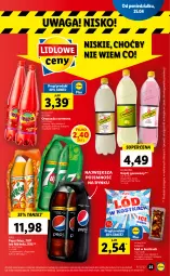 Gazetka promocyjna Lidl - GAZETKA - Gazetka - ważna od 27.04 do 27.04.2022 - strona 25 - produkty: Por, Pur, Gin, 7up, Pepsi max, Mirinda, Pepsi, Oranżada, Schweppes, Hellena, Napój gazowany, Waga, Napój