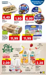 Gazetka promocyjna Lidl - GAZETKA - Gazetka - ważna od 27.04 do 27.04.2022 - strona 37 - produkty: Ser, Pur, Twaróg, Jaja, Jogurt, Mascarpone, Pilos, Smoothie, Twaróg półtłusty, Deser, Finuu, Mango, Jogurt pitny