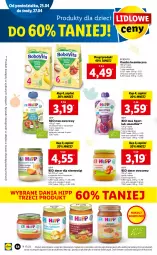 Gazetka promocyjna Lidl - GAZETKA - Gazetka - ważna od 27.04 do 27.04.2022 - strona 54 - produkty: Deser owocowy, HiPP, Warzywa, Ser, Por, Mus, Jogurt, BoboVita, Sport, Smoothie, Dzieci, Deser, Hipp Bio