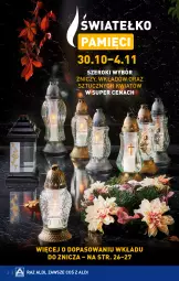 Gazetka promocyjna Aldi - Artykuły przemysłowe i tekstylia - Gazetka - ważna od 04.11 do 04.11.2023 - strona 2 - produkty: Znicz