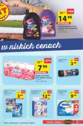 Gazetka promocyjna Arhelan - Gazetka - Gazetka - ważna od 14.11 do 14.11.2021 - strona 21 - produkty: Domestos, Papier, Kask, Papier toaletowy, Silan, Płyn do płukania, Rolki, Mola, Chusteczki, Foxy