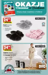 Gazetka promocyjna Biedronka - W tym tygodniu - Gazetka - ważna od 19.10 do 19.10.2022 - strona 54 - produkty: Klapki, Sweter, Gin, Kosz, Koszulka, Legginsy, Fa