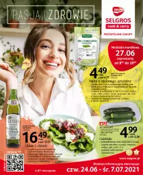 Gazetka promocyjna Selgros - Katalog Pasja i Zdrowie - Gazetka - ważna od 07.07 do 07.07.2021 - strona 1 - produkty: Sos, Cynk, Mąka, Oliwa z oliwek, Woda, Magnez, LG