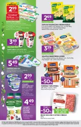 Gazetka promocyjna Stokrotka - Stokrotka Express - Gazetka - ważna od 01.04 do 01.04.2026 - strona 4 - produkty: Kurczak, Sałatka, Mięso mielone z szynki, Mięso mielone, Warzywa, Sok, Ser, Danone, Borówka, Twaróg, Zupa, Jogurt, Parówki, Kiwi, Activia, Sałatka warzywna, Sałat, Tarczyński, Owoce, Mięso, Knorr, Lisner