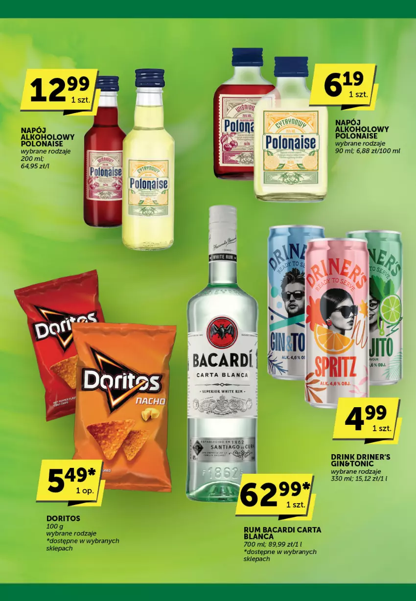 Gazetka promocyjna ABC - ważna 13.06 do 25.06.2024 - strona 3 - produkty: Bacardi, Gin, Napój, Rum