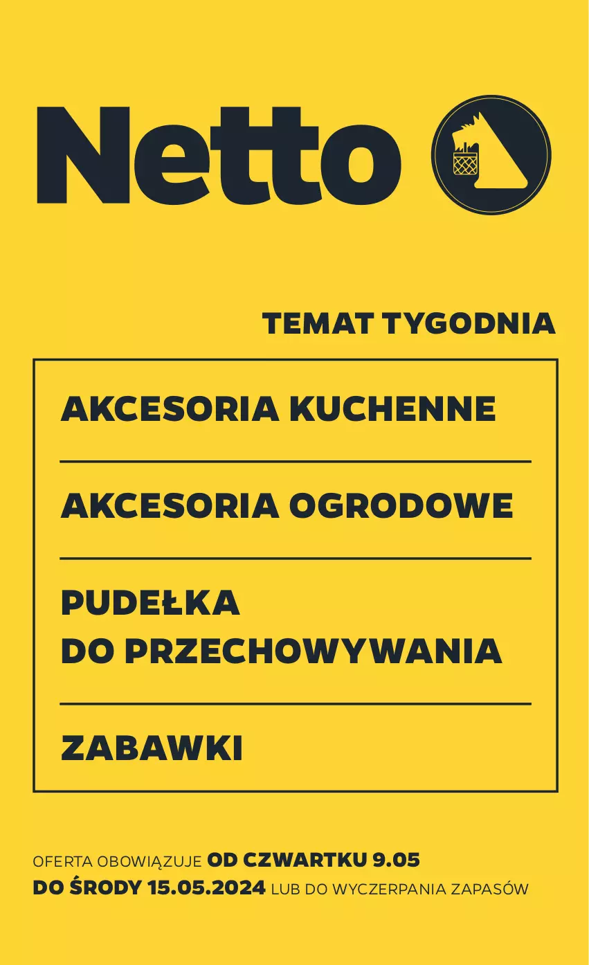 Gazetka promocyjna Netto - Od Czwartku Przemysłowa - ważna 09.05 do 15.05.2024 - strona 1