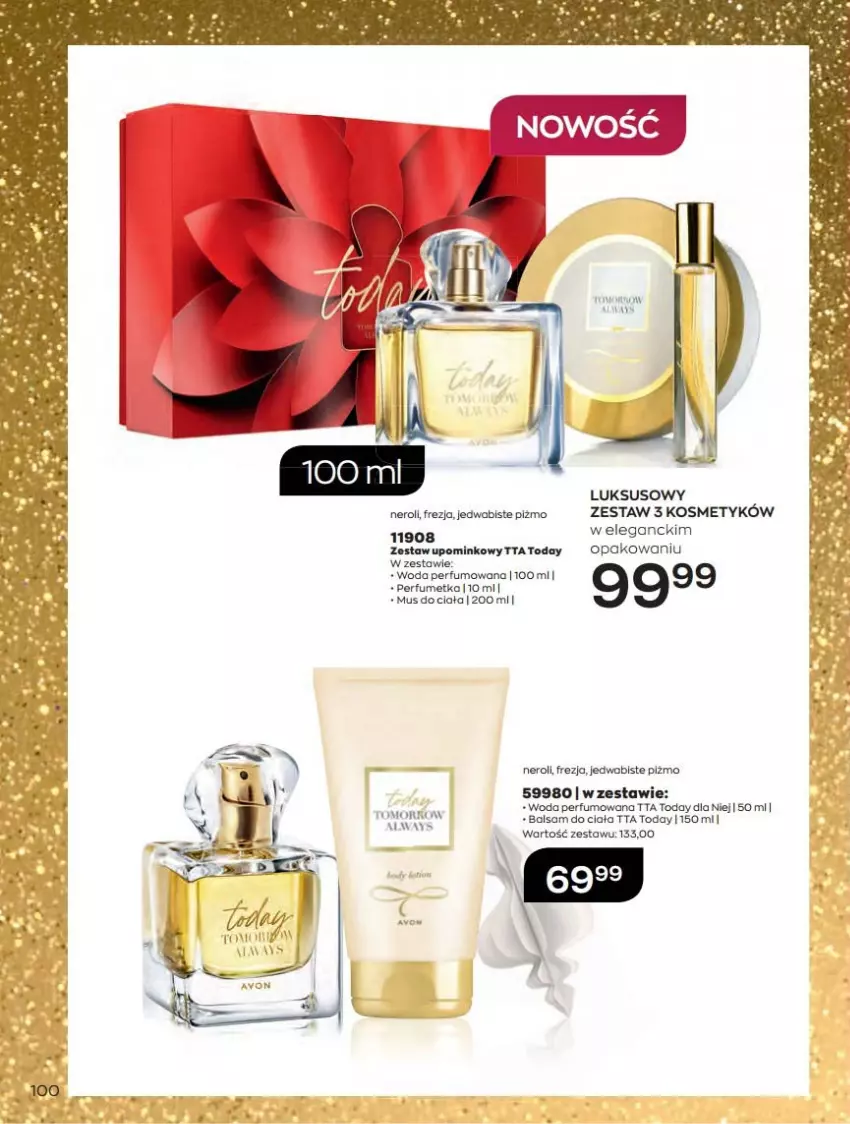 Gazetka promocyjna Avon - Katalog Avon 12/2021 kampania grudzień - ważna 01.12 do 31.12.2021 - strona 100 - produkty: Mus, Perfum, Woda, Woda perfumowana