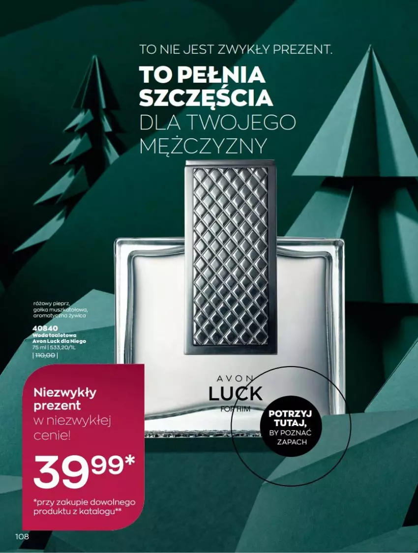 Gazetka promocyjna Avon - Katalog Avon 12/2021 kampania grudzień - ważna 01.12 do 31.12.2021 - strona 108