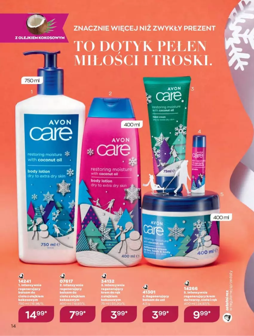 Gazetka promocyjna Avon - Katalog Avon 12/2021 kampania grudzień - ważna 01.12 do 31.12.2021 - strona 14 - produkty: Body