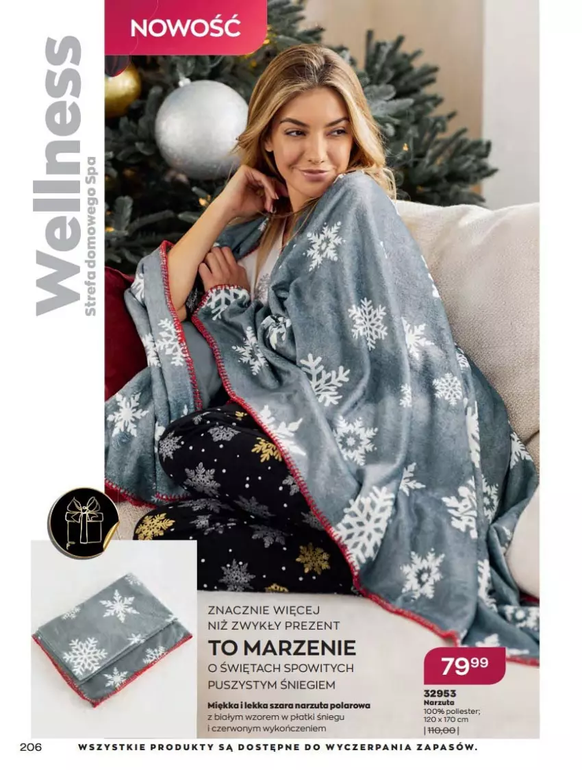 Gazetka promocyjna Avon - Katalog Avon 12/2021 kampania grudzień - ważna 01.12 do 31.12.2021 - strona 206 - produkty: Narzuta