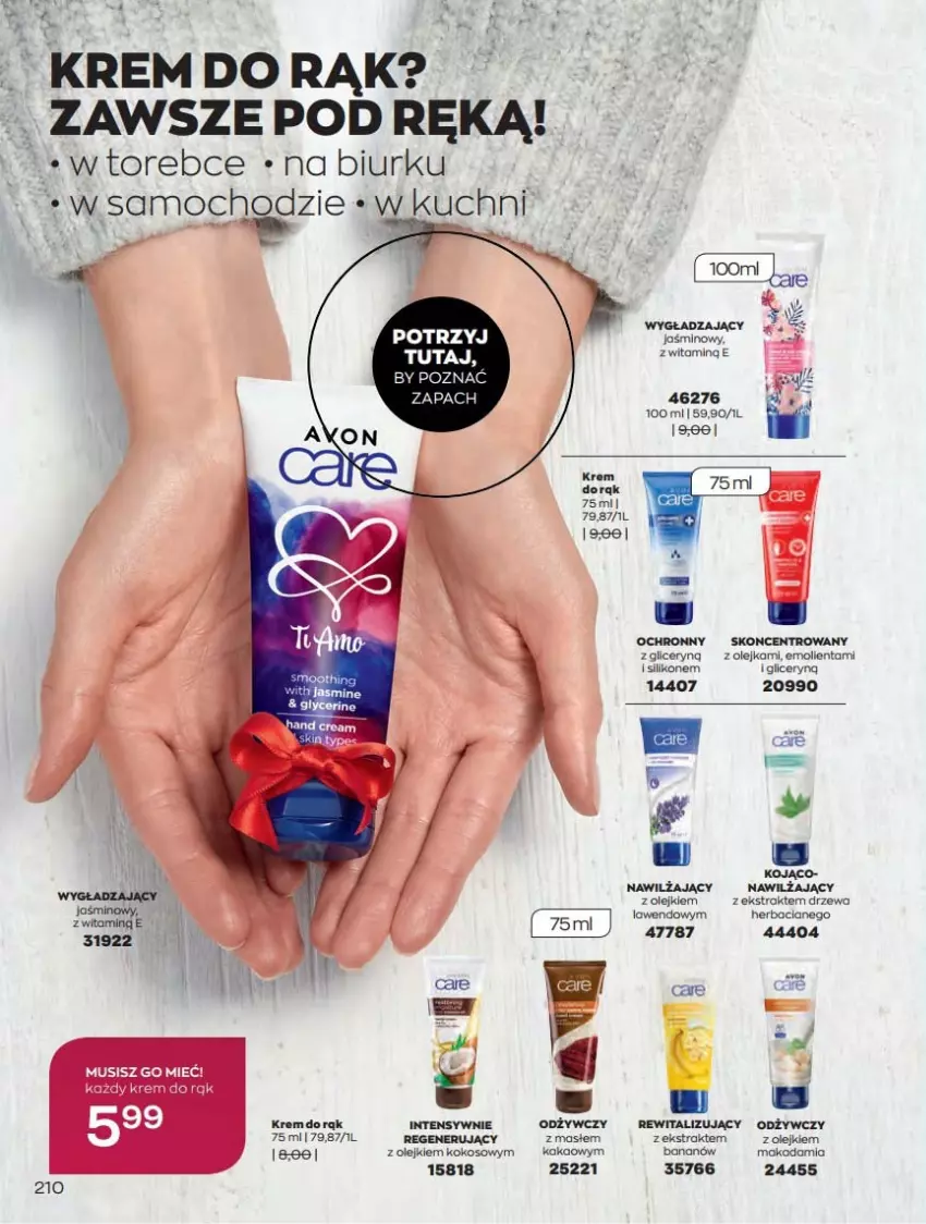 Gazetka promocyjna Avon - Katalog Avon 12/2021 kampania grudzień - ważna 01.12 do 31.12.2021 - strona 210 - produkty: Kakao, Kokos, Mus, Olej