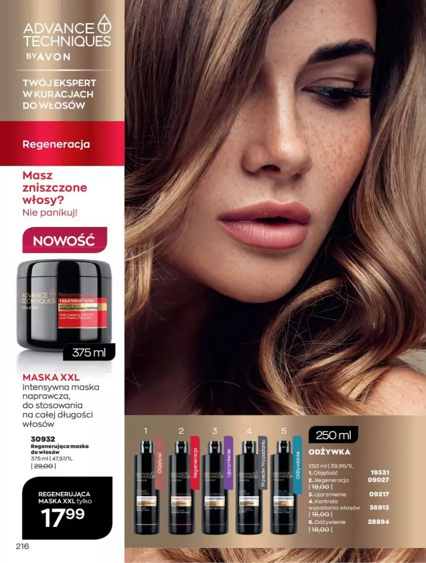 Gazetka promocyjna Avon - Katalog Avon 12/2021 kampania grudzień - ważna 01.12 do 31.12.2021 - strona 216 - produkty: Maska