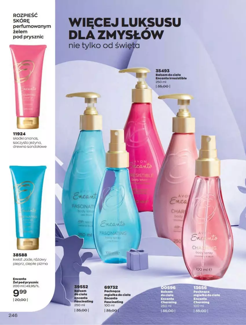 Gazetka promocyjna Avon - Katalog Avon 12/2021 kampania grudzień - ważna 01.12 do 31.12.2021 - strona 246 - produkty: Ananas, Fa, Pieprz, Sandał